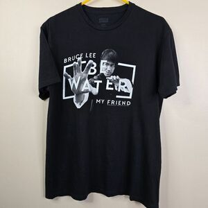 American Classics Bruce Lee Be Water My Friend Short Sleeve Graphic Tee Large